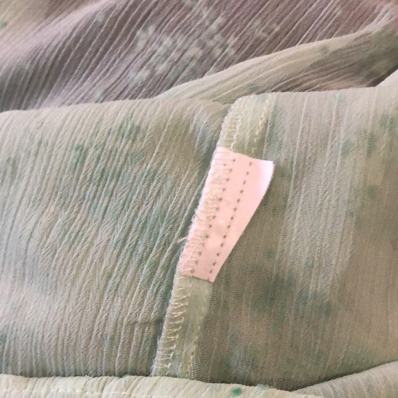 Zara chiffon ruffle blouse size small - Picture 7 of 9